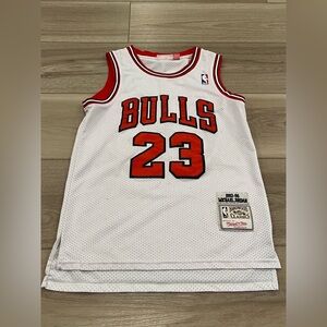100% Authentic Michael Jordan Mitchell Ness 97 98 Bulls Jersey Size 36 S